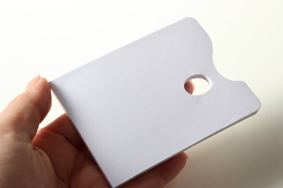 セリア　使い捨てペーパーパレット