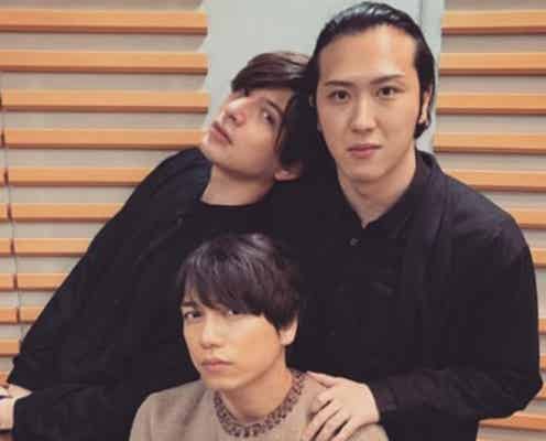 城田優&山崎育三郎&尾上松也「3人合わせて100歳」ショットに「仲良さそう」「みんな顔整いすぎ」の声