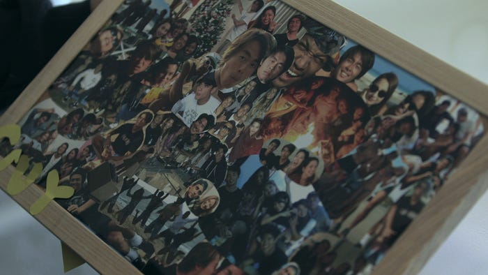 魁へのメッセージボード『TERRACE HOUSE ALOHA STATE』30th WEEK(C)フジテレビ/イースト・エンタテインメント