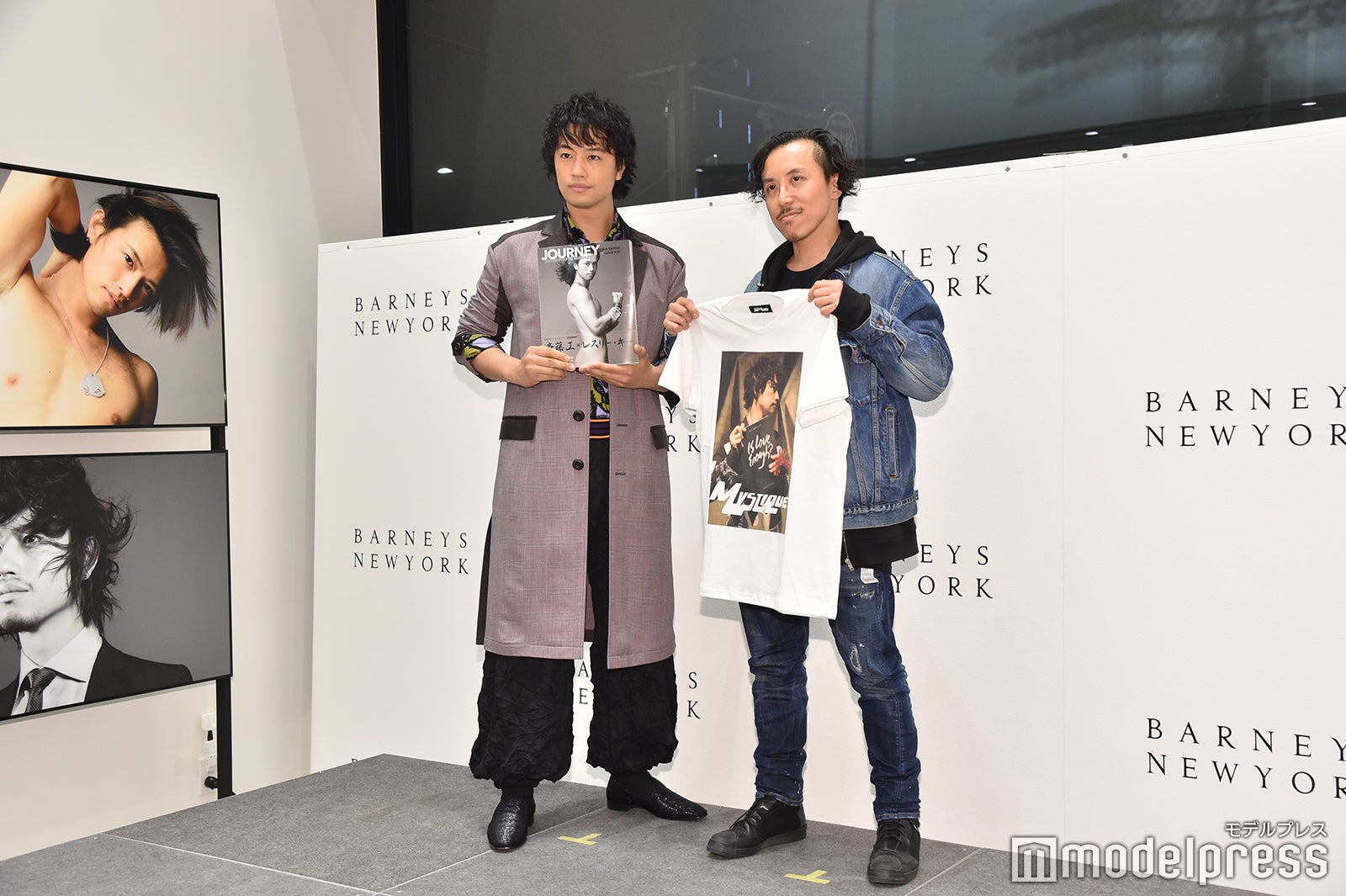 斎藤工、レスリー・キー氏（C）モデルプレス