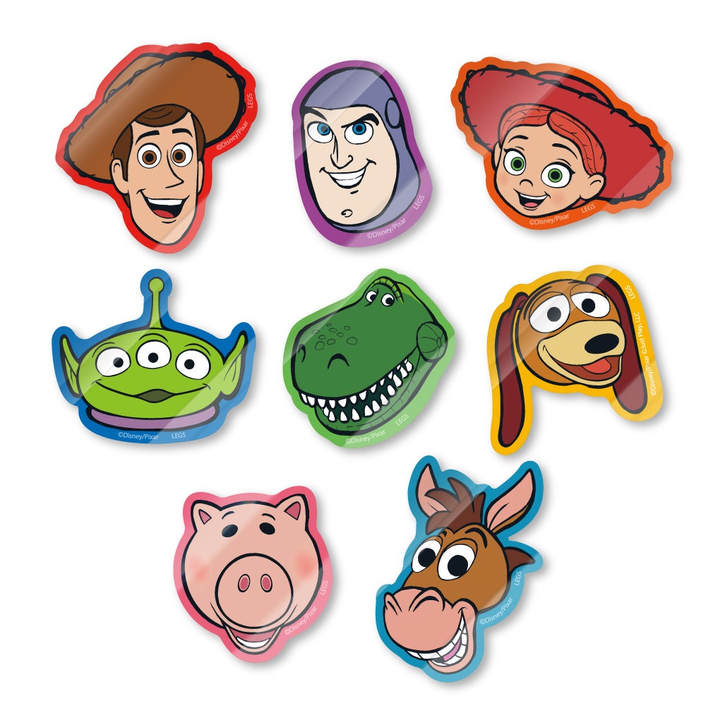 アクリルバッジ（ランダム8種）税込770円（C）Disney／Pixar