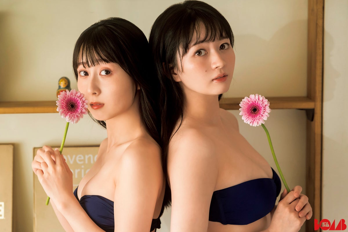 SKE48江籠裕奈＆井上瑠夏、ふっくら美バスト輝くペア水着グラビア＜独占カットあり＞