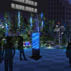 NIHONBASHI-願いの森イルミネーション/画像提供:三井不動産