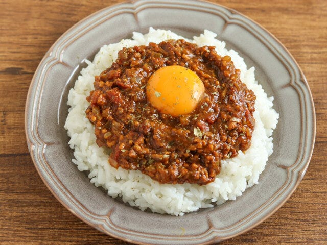 無水キーマカレー　完成