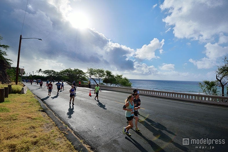 キレイな海を見ながらの“リゾートラン“