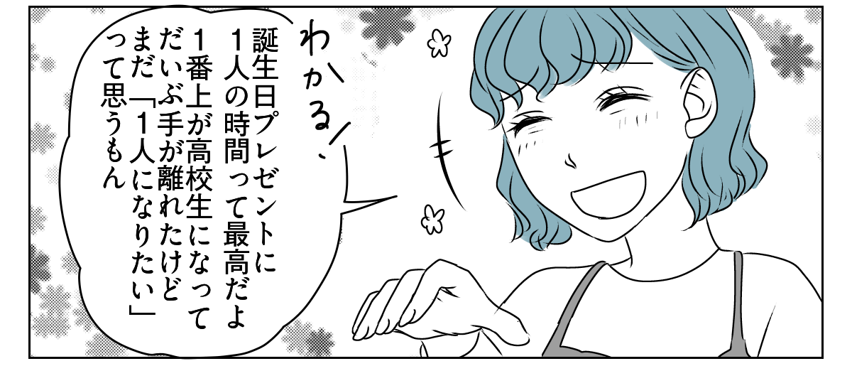 誕生日プレゼントは1人の時間が欲しい 4_1_2