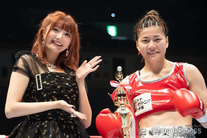 安斉かれん、☆SAHO☆選手(C)モデルプレス