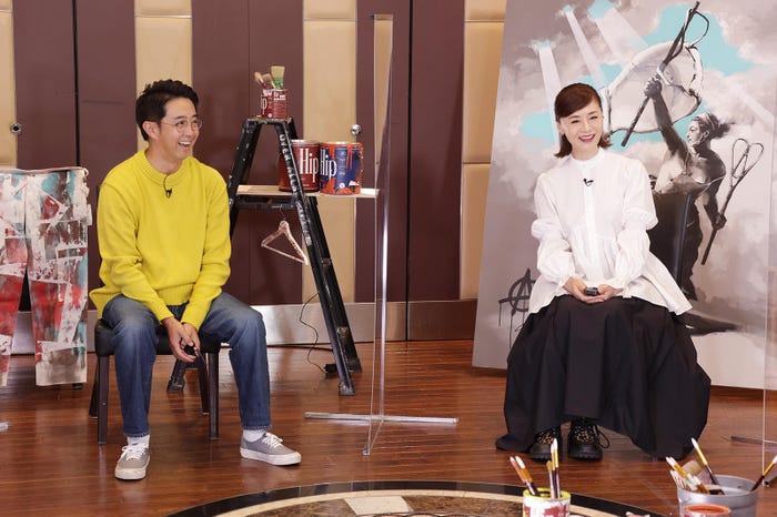 矢作兼、大地真央(C)テレビ東京