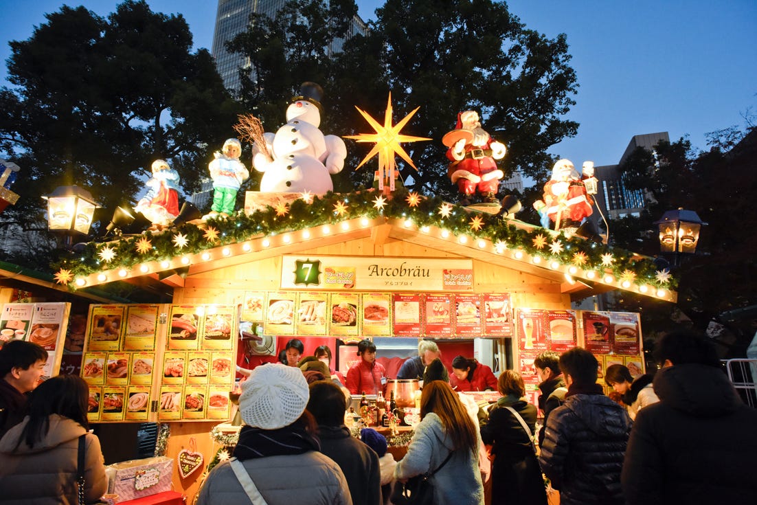 「東京クリスマスマーケット2020」日比谷公園で、リンツのチョコドリンクや雑貨400種以上が集結