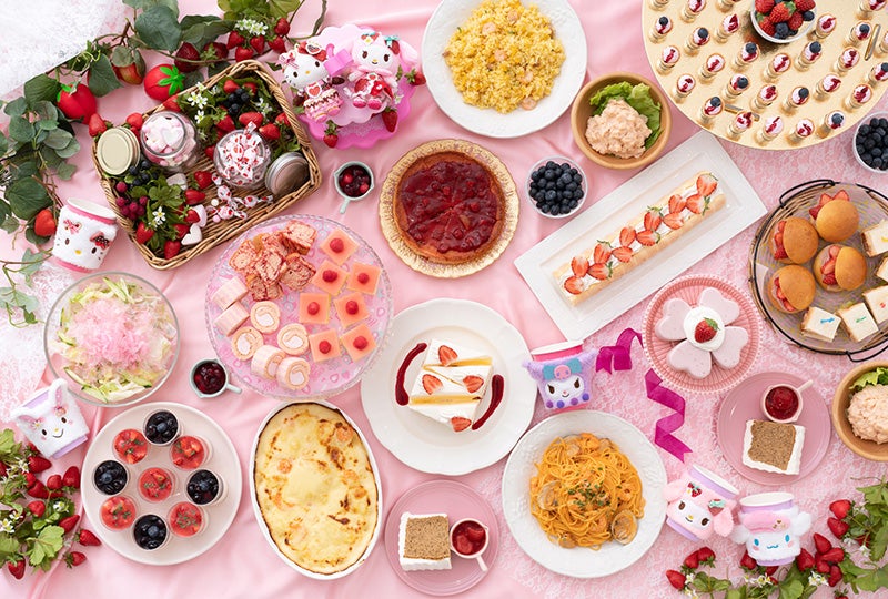 スイーツビュッフェ（C）1976，2009 SANRIO CO．，LTD．（C）1976，1990，1993，1996，1999，2001，2004，2010，2019 SANRIO CO．，LTD．