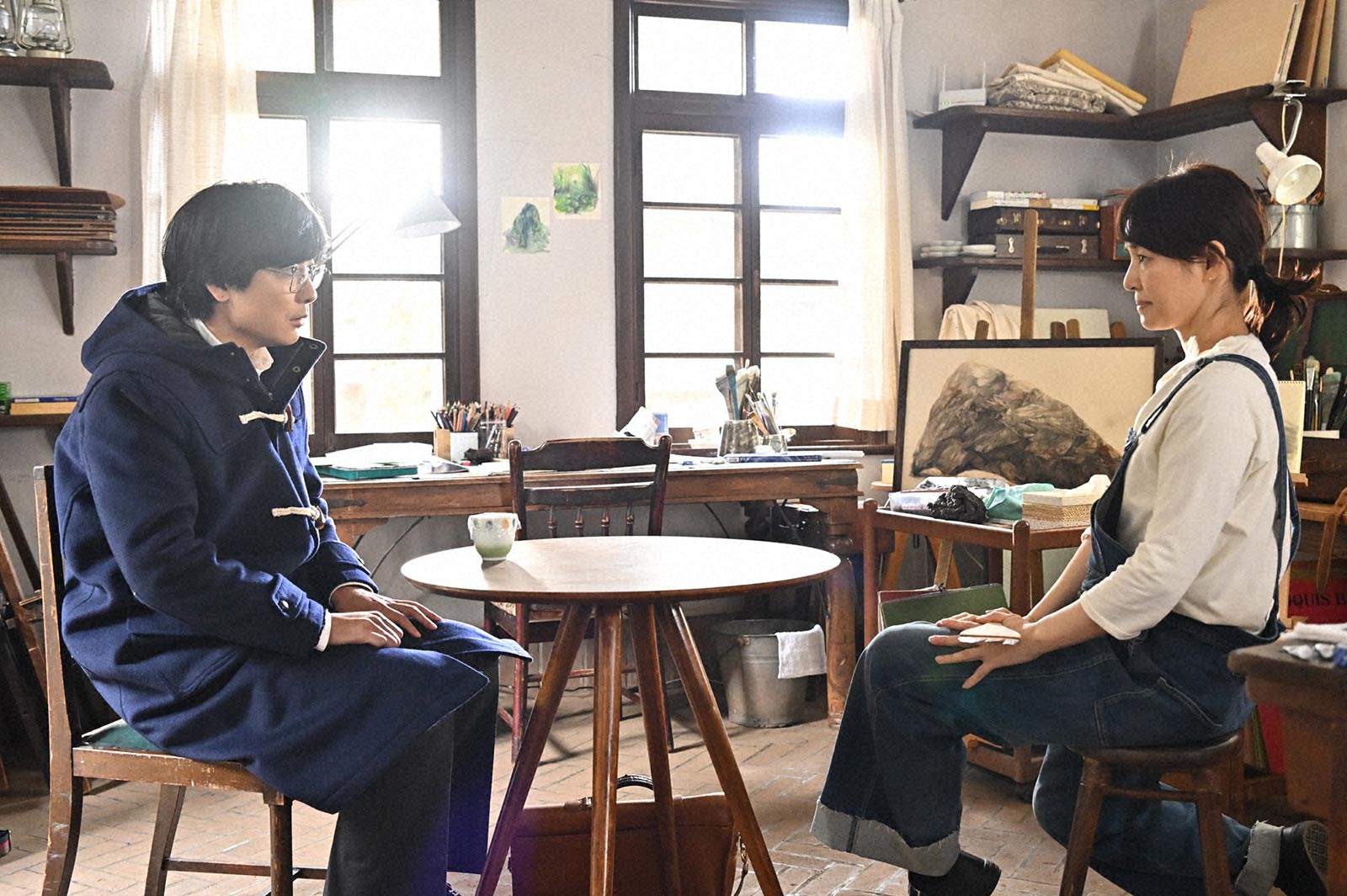 玉山鉄二、石田ゆり子「さよならマエストロ～父と私のアパッシオナート～」第8話より（C）TBS