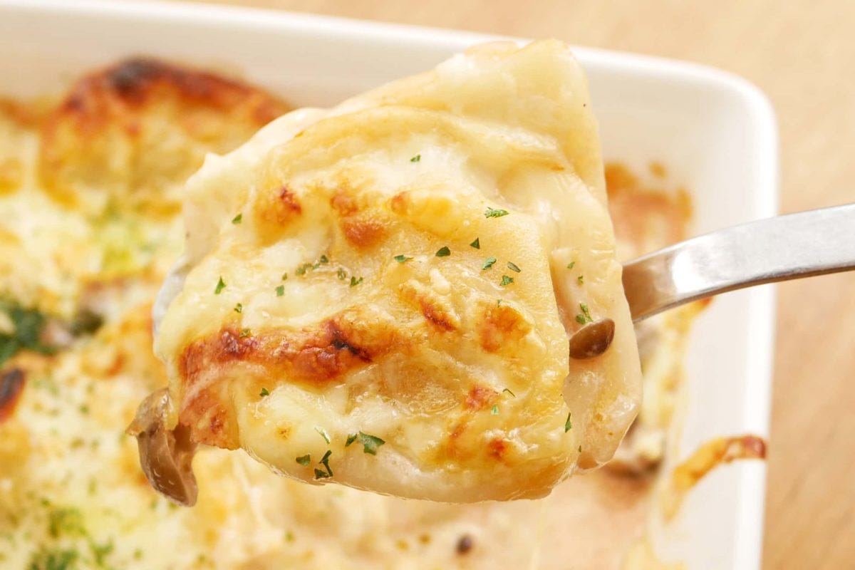 水餃子ラザニア