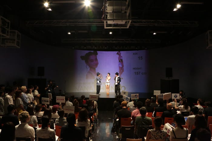 『東京ガールズオーディション 2017 Powered by Ameba』 ドラフト審査の様子(提供画像)