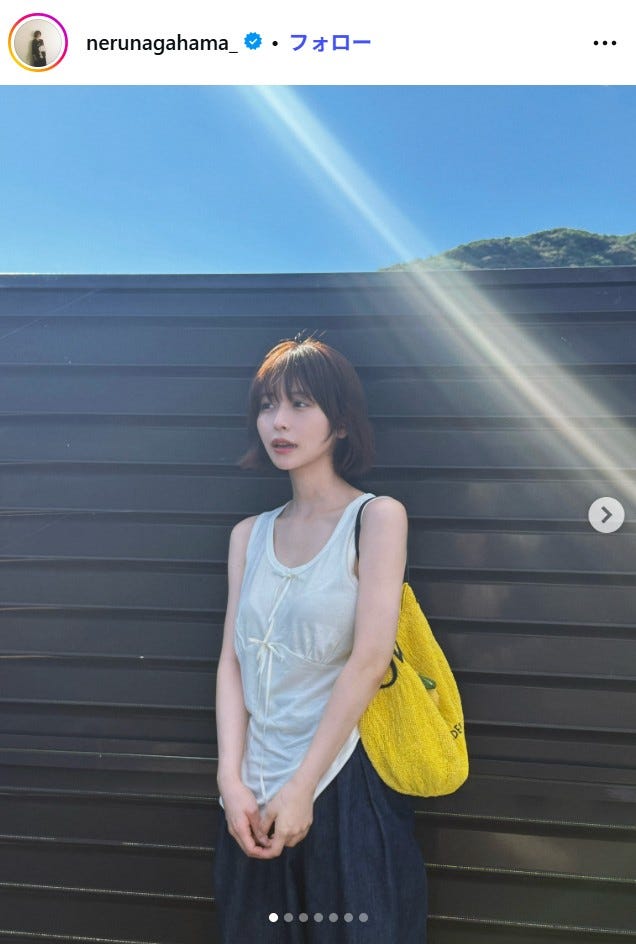 長濱ねるInstagramより