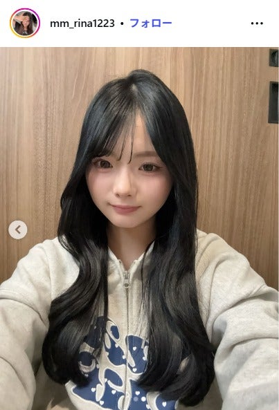 元ばんばんざい流那の妹・莉那（りな）、大胆イメチェン姿に絶賛の声「お人形さんみたい」「さらに可愛く進化してる」
