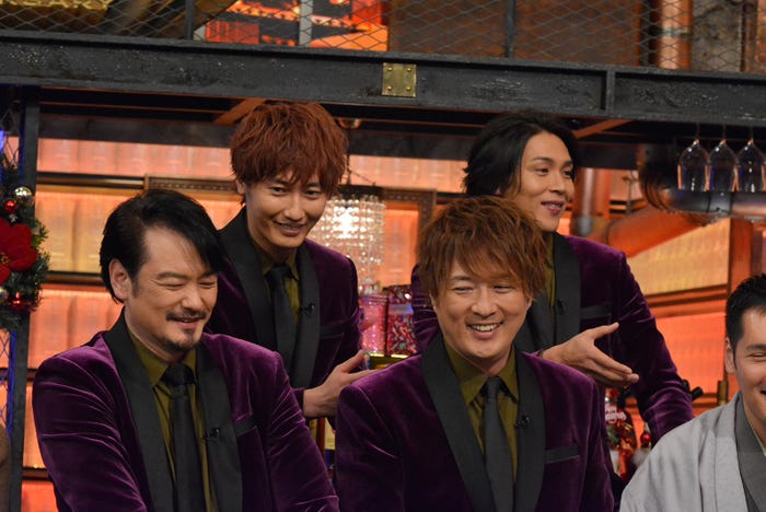 純烈/5日放送「ダウンタウンDX」より(C)読売テレビ