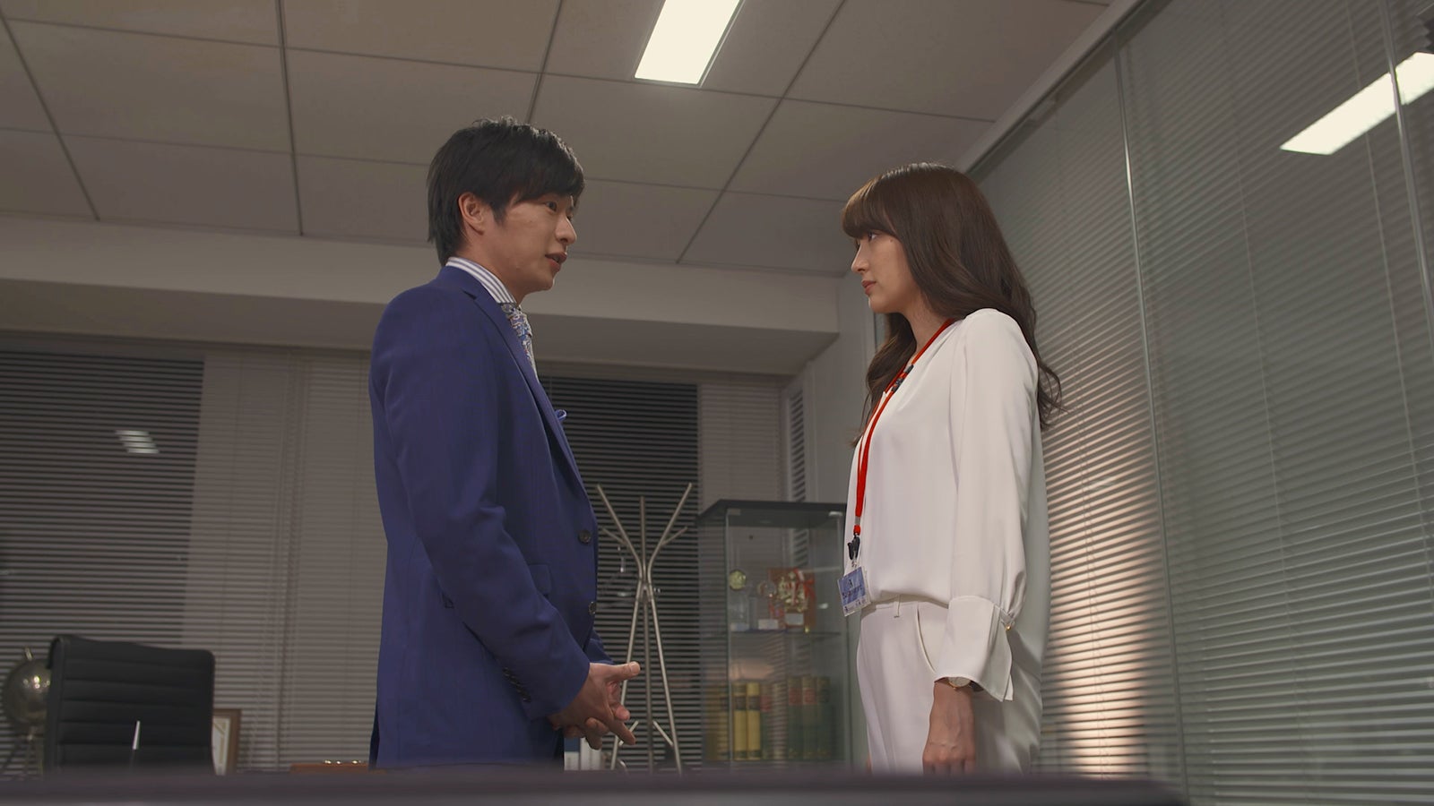 ワントーンコーデのポイントは…／ドラマ『恋がヘタでも生きてます』第2話より（C）読売テレビ