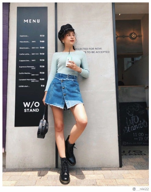 Niki、スラリ美脚に反響「憧れスタイル」の声