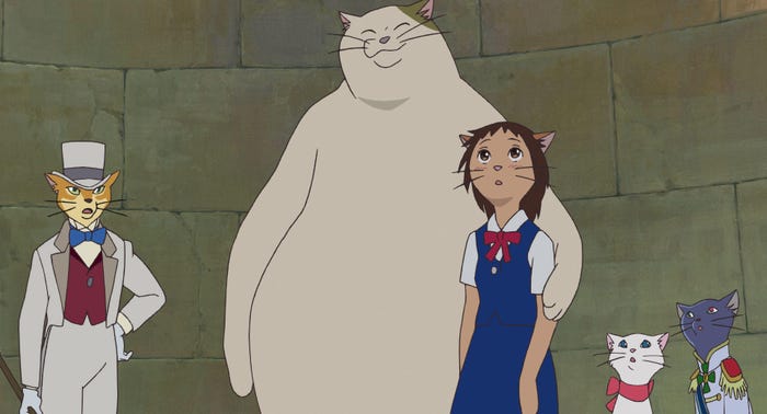 「猫の恩返し」より(C)2002 Aoi Hiiragi/Reiko Yoshida/Studio Ghibli,NDHMT