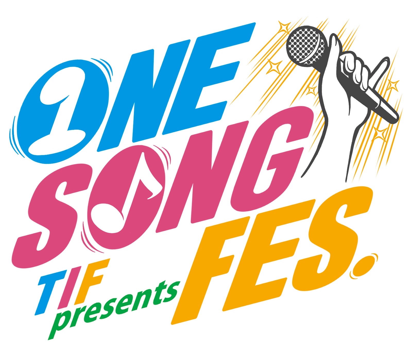 「TIF presents ONE SONG FES.」ロゴ（C）フジテレビ