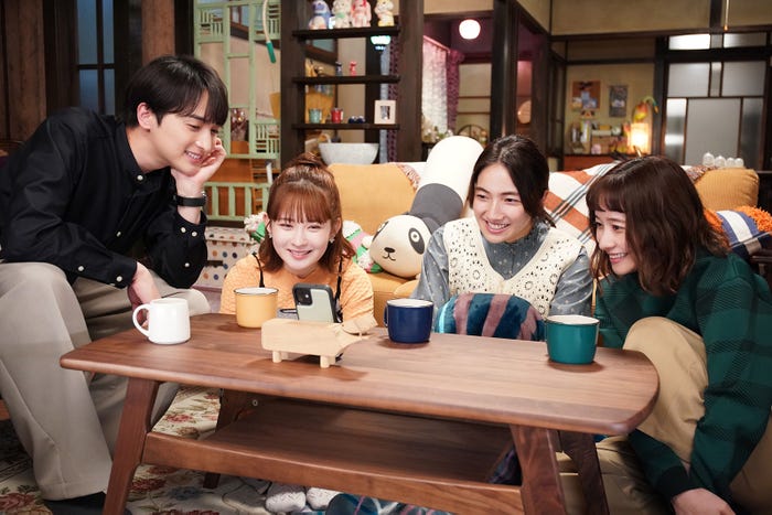 一ノ瀬颯、畑芽育、仁村紗和、堀田真由「若草物語―恋する姉妹と恋せぬ私―」第6話(C)日本テレビ