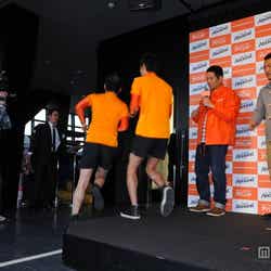 「東京タワーマラソン 600段」開催記念イベントの様子