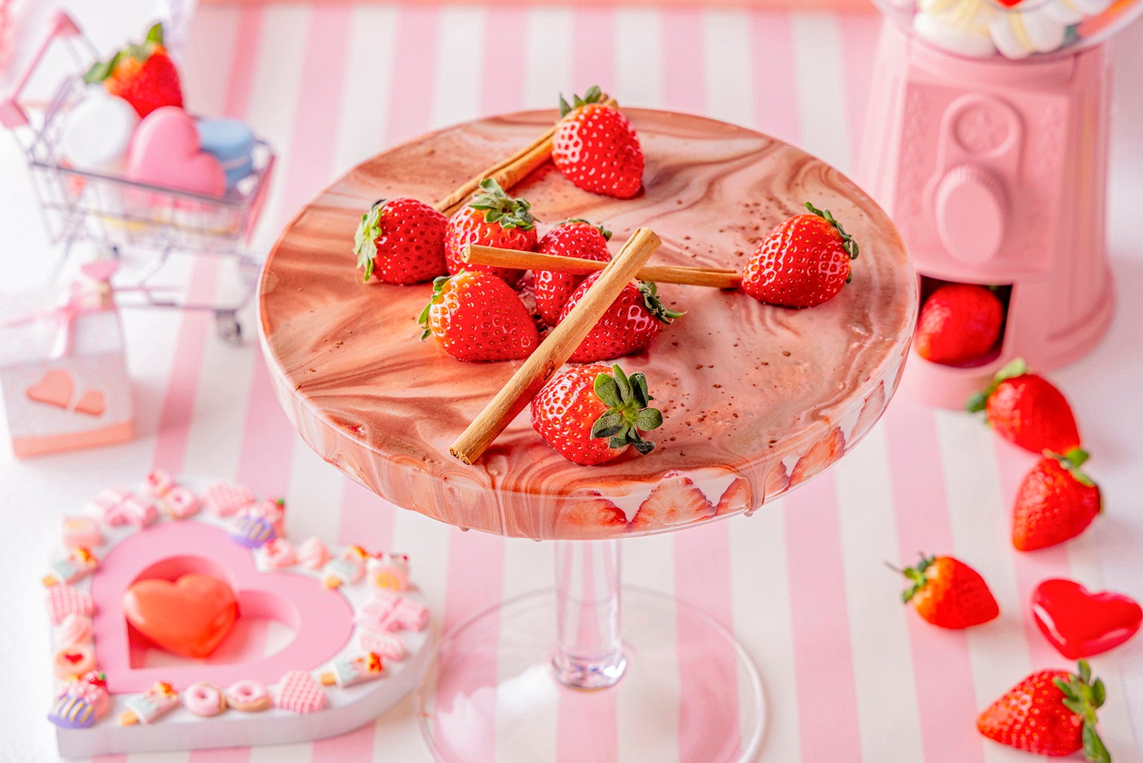 「ストロベリー・ハートファクトリー」いちごスイーツビュッフェ／提供画像