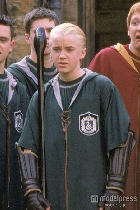 似ているといわれればそんな気もする映画『ハリー・ポッター』シリーズのドラコ・マルフォイ。Newscom／Zeta Image