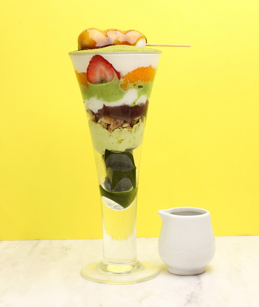 抹茶パフェ　￥1,280／画像提供：LIFEstyle