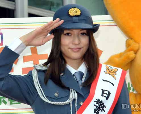 香里奈、渋谷警察署の一日署長に就任!オシャレ視点からアドバイス