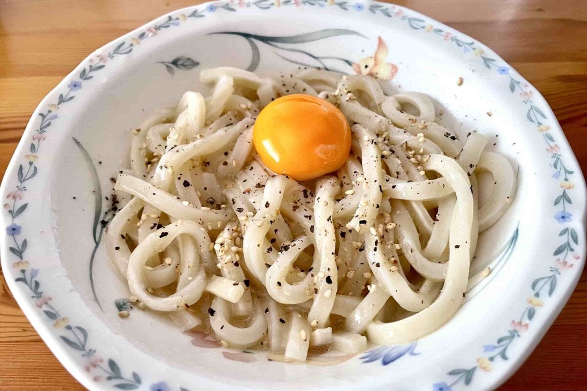 爆速塩油うどん