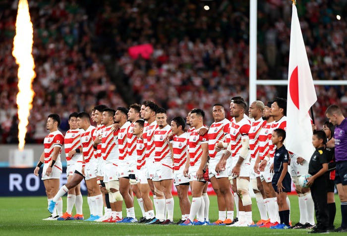 ラグビー日本代表(Photo by Getty Images)