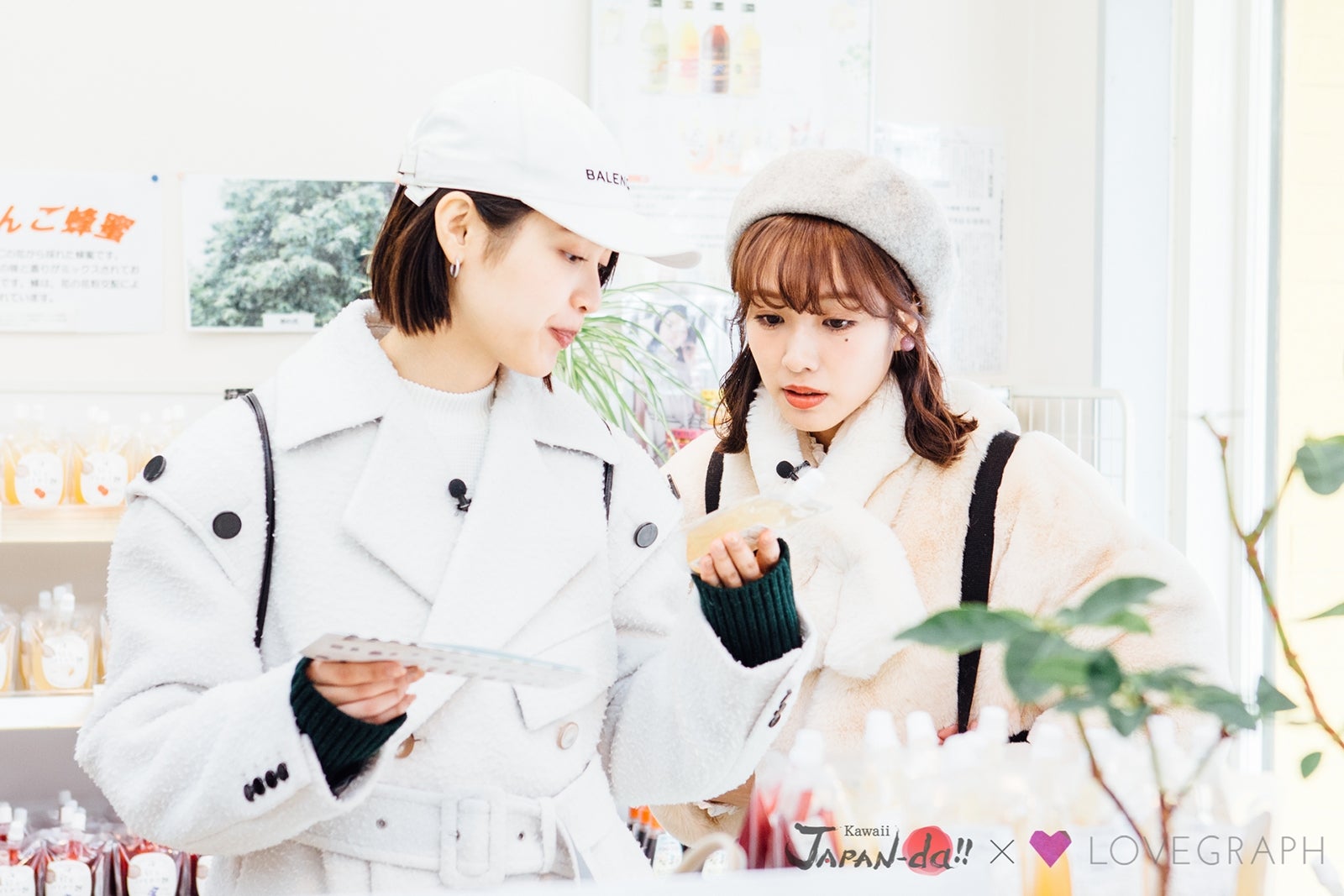 松本愛、前田希美（写真提供：MBS）