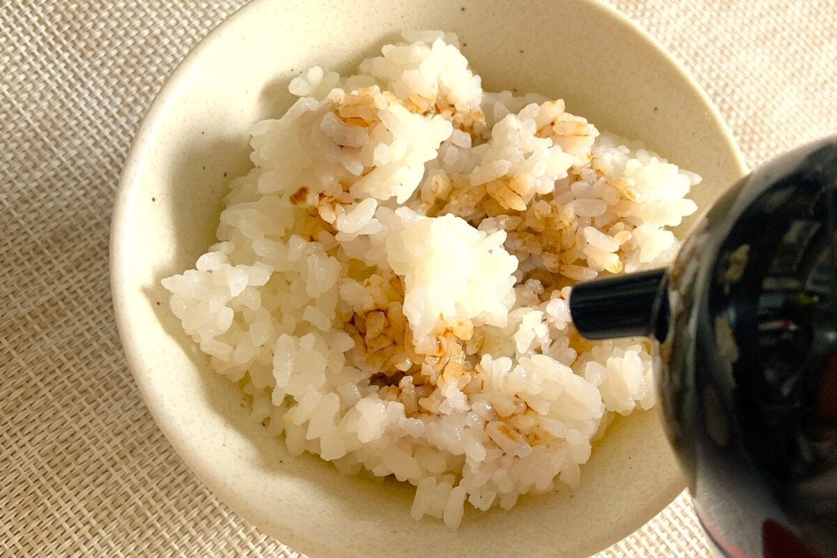 水谷豊の卵かけご飯