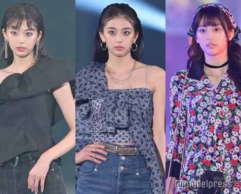 朝倉海発掘の美女・しゅう「ガルアワ」計3ステージ登場で“驚異の10等身”堂々披露<GirlsAward 2023 S/S>