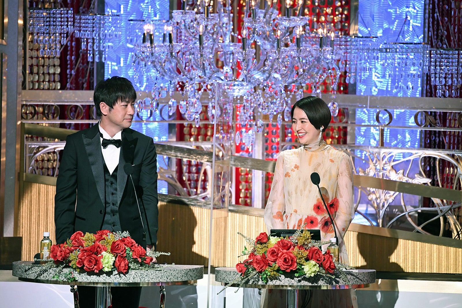 羽鳥慎一、長澤まさみ（C）東京写真記者協会