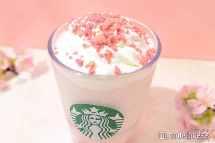 さくら 咲くサク フラペチーノ(C)モデルプレス