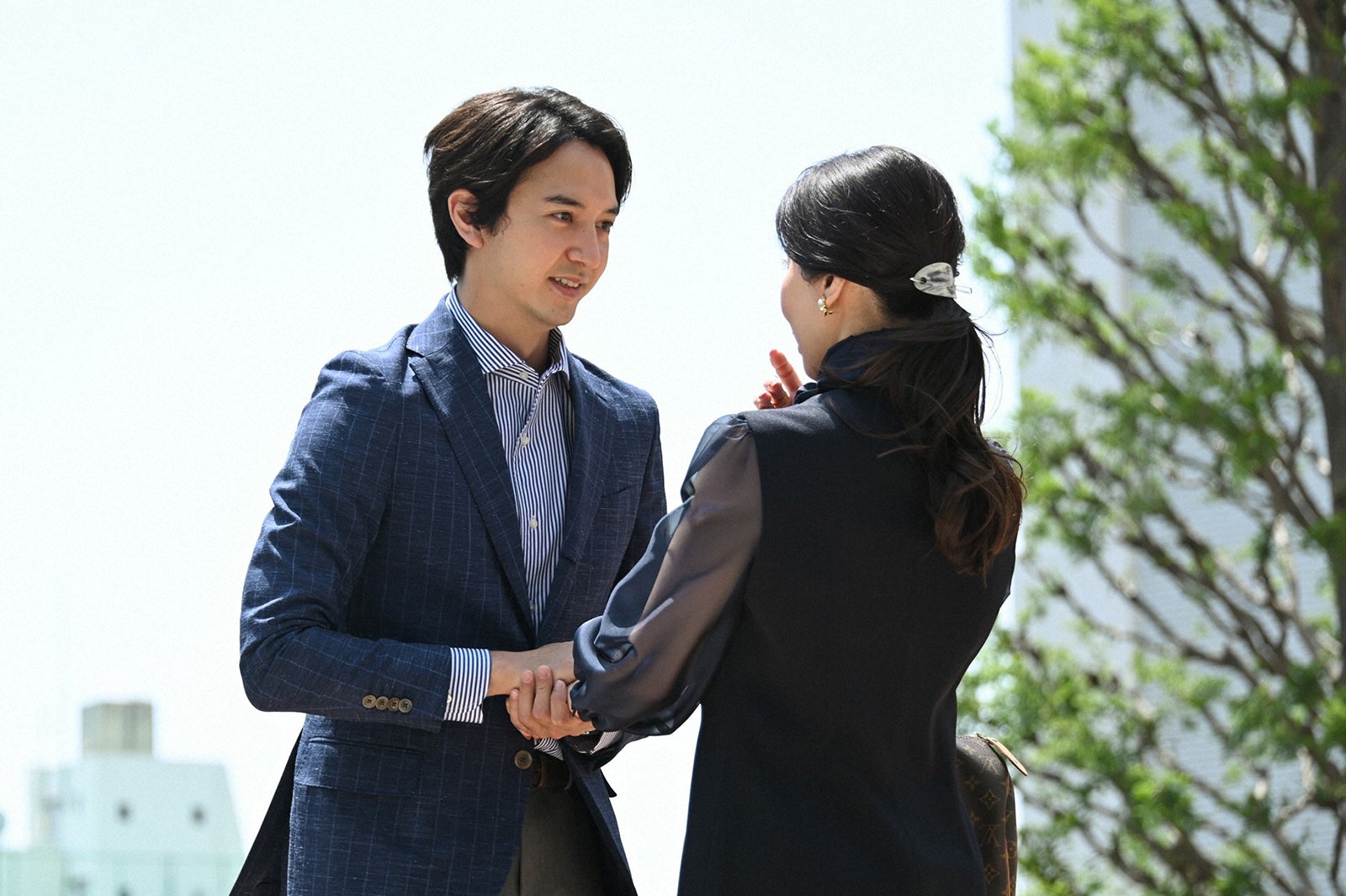 中山麻聖、三石琴乃「リコカツ」第6話より（C）TB