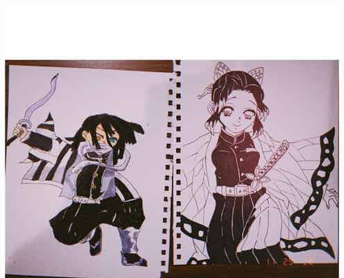 木村カエラ、“プチ反抗期”息子と“鬼滅イラスト”対決 プロ並み画力に「レベル高すぎ」と反響