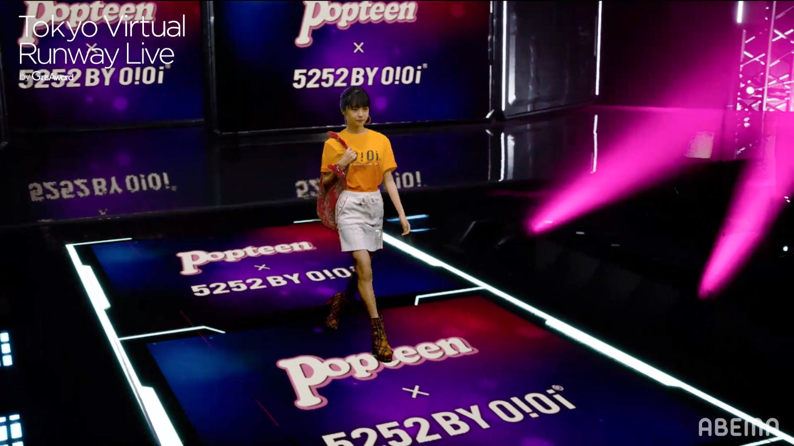 リコリコ（C）Tokyo Virtual Runway Live by GirlsAward （C）AbemaTV, Inc.