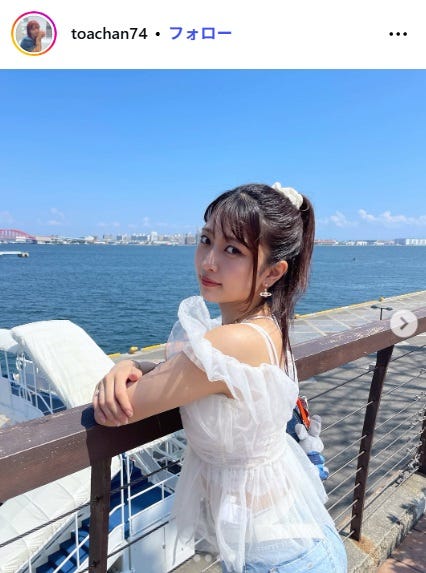 山口永愛Instagramより