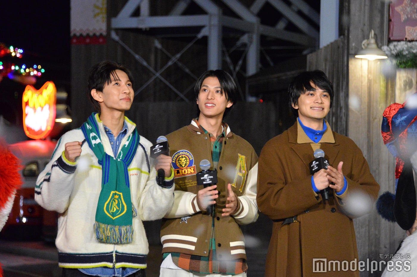 （右から）北村匠海、阿久根温世、竹野世梛（C）モデルプレス