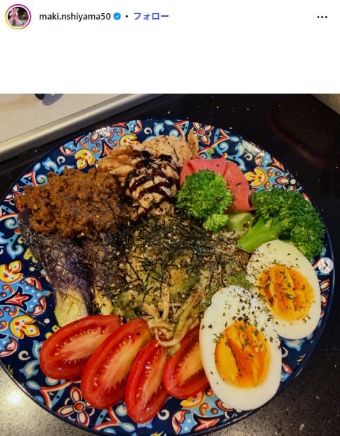 西山茉希Instagramより