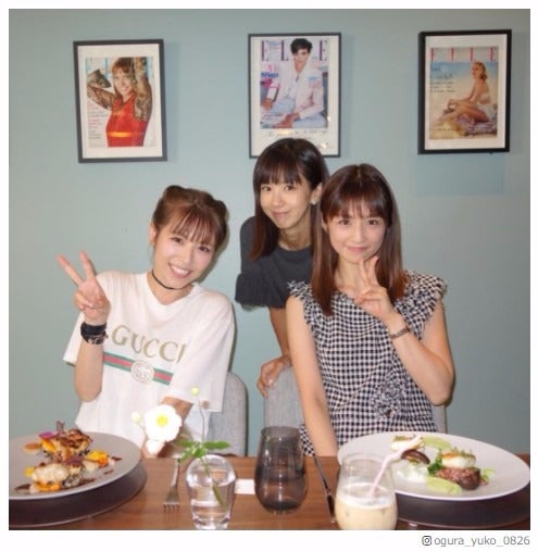 小倉優子、若槻千夏・ほしのあきとママ会　“グラビア界のレジェンド”集結にファン歓喜