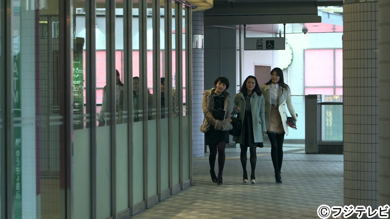 小貫智恵、永谷真絵、島袋聖南／「テラスハウス」2月24日放送回より