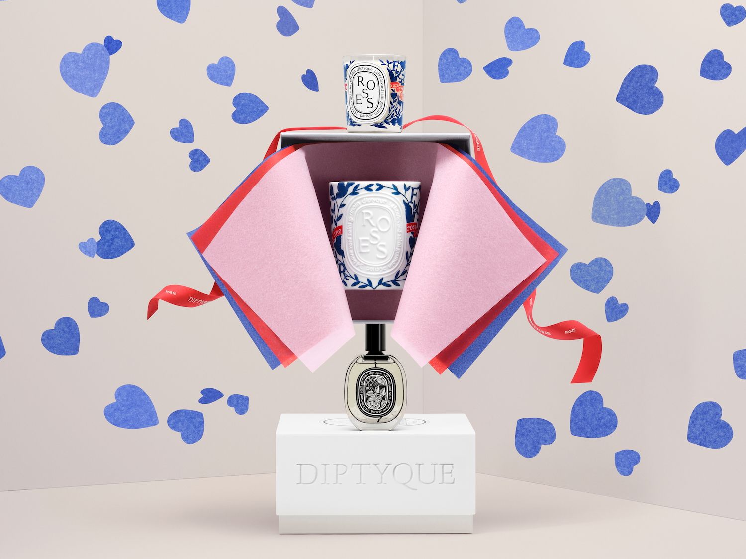 愛のシンボルをアーティストがデザイン。ディプティックがバレンタイン限定コレクションをクリエイト