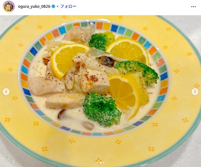 小倉優子Instagramより