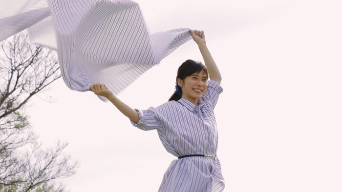 松岡茉優/メイキングより(提供写真)