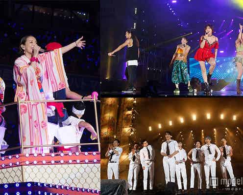 浜崎あゆみが大トリ TRF、EXO、AAAら豪華集結「a-nation stadium fes.」21万人動員でフィナーレ<写真特集>