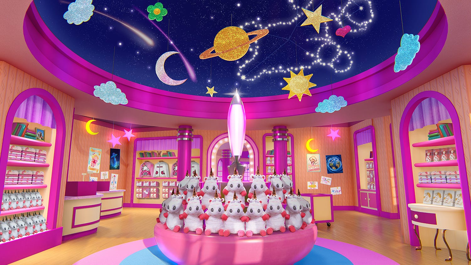 USJ、フラッフィ専門グッズショップ「It’s Soooo Fluffy!」今秋オープン